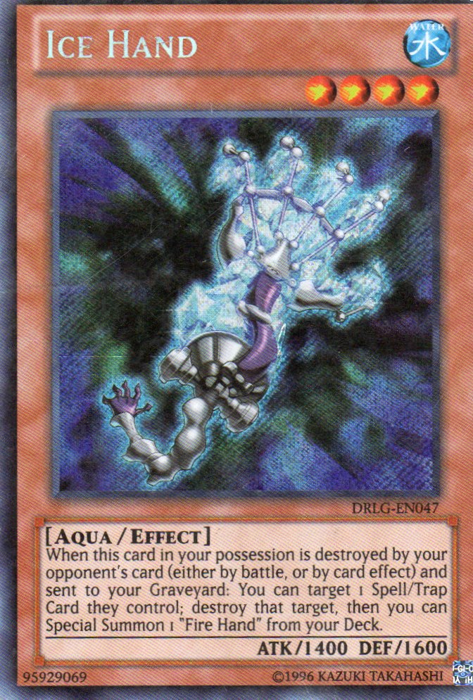 Ice Hand DRLG-EN047 Secret Rare