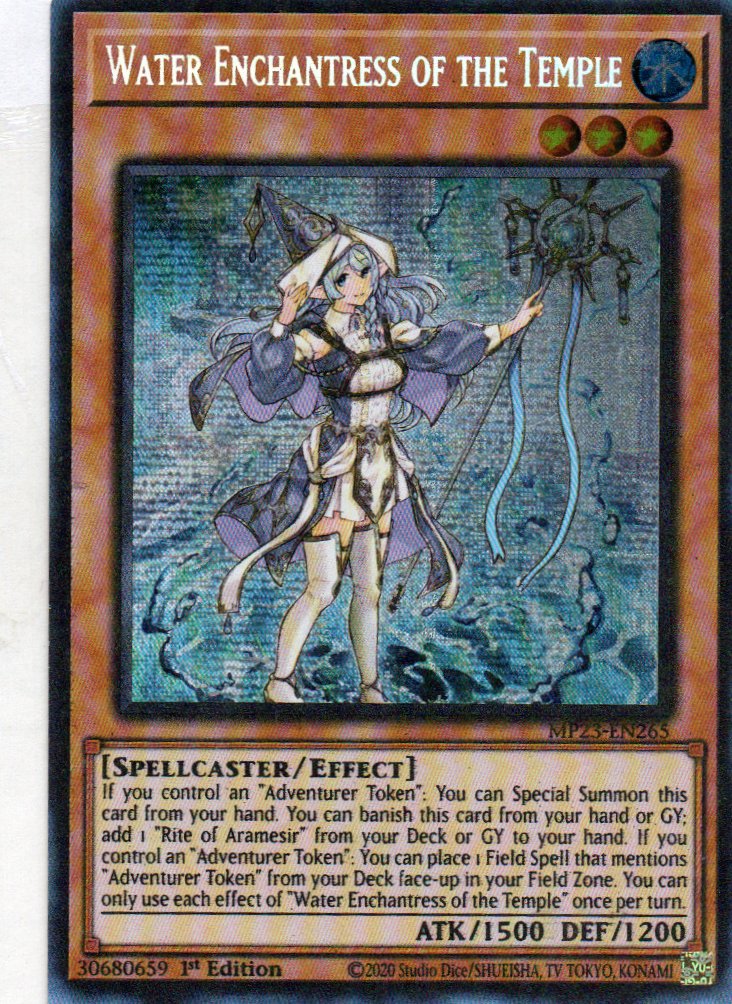 Water Enchantress of the Temple MP23-EN265 Secret Rare