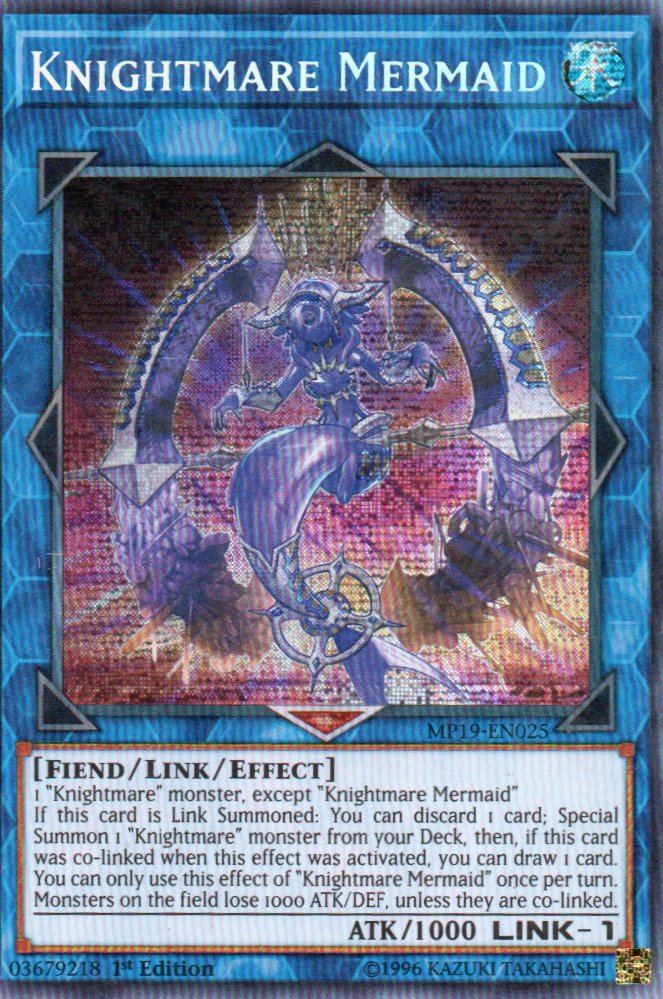 Knightmare Mermaid MP19-EN025 Secret Rare