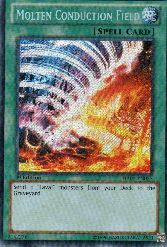 Molten Conduction Field HA07-EN025 Secret Rare