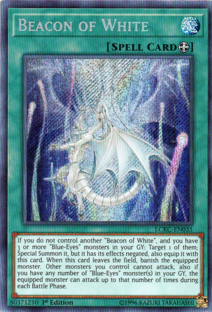 Beacon of White LCKC-EN035 Secret Rare