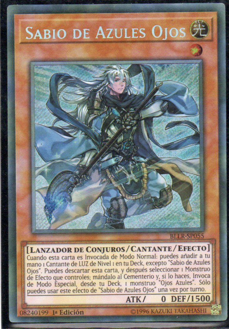 Sabio de Azules Ojos BLLR-SP055 Secret Rare