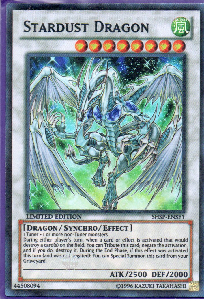 Stardust Dragon SHSP-ENSE1 Super Rare