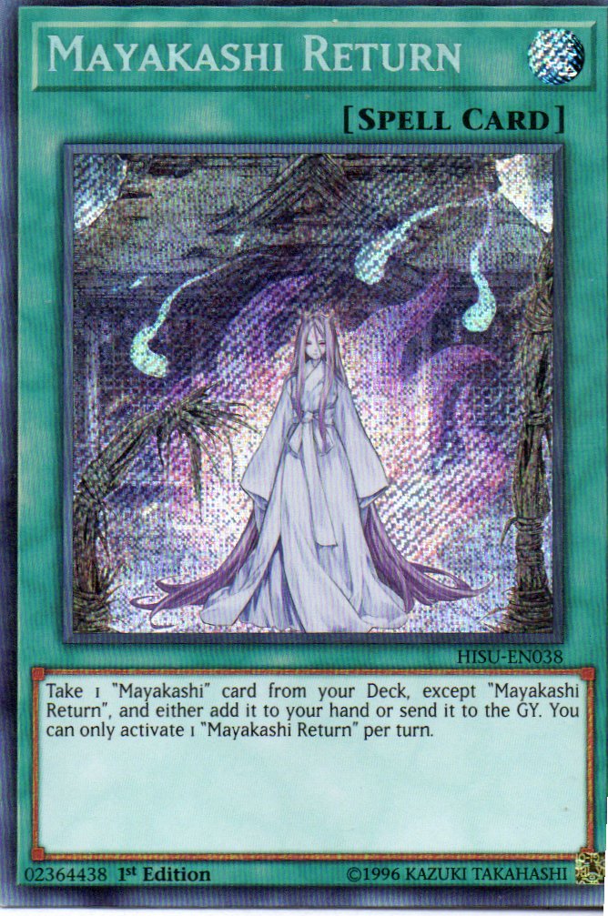 Mayakashi Return HISU-EN038 Secret Rare