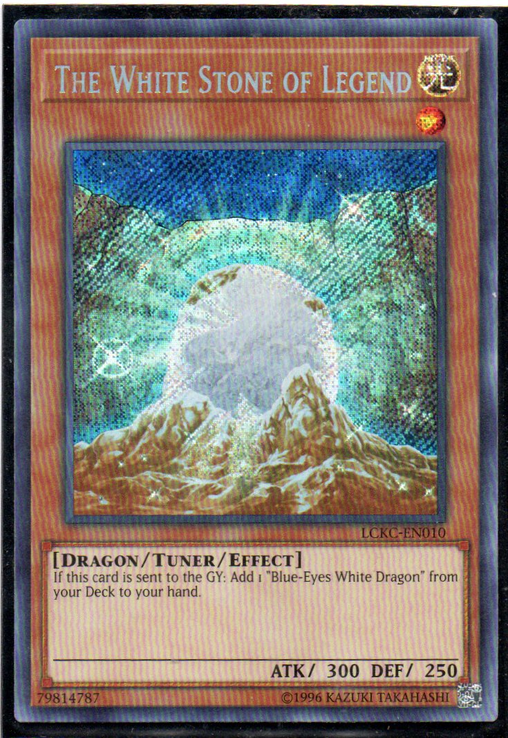 The White Stone of Legend LCKC-EN010 Secret Rare