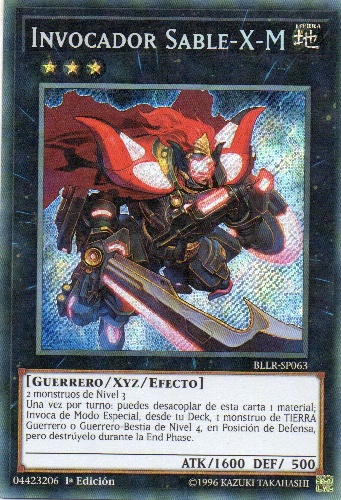 Invocador Sable-X-M BLLR-SP063 Secret Rare