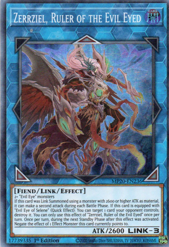 Zerrziel, Ruler of the Evil Eyed MP20-EN236 Super Rare
