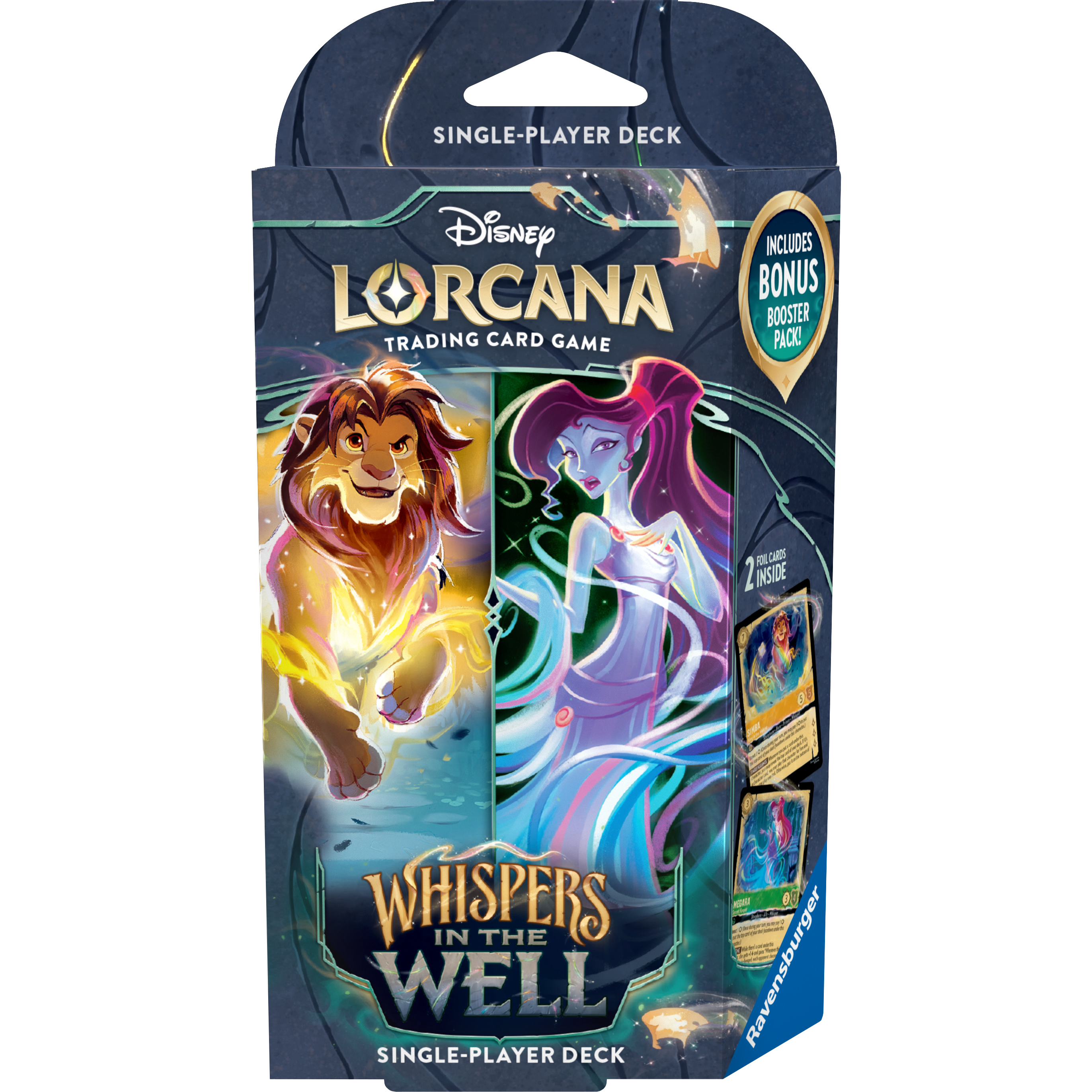Starter Deck - Lorcana Whisper In The Well Simba y Megara 
