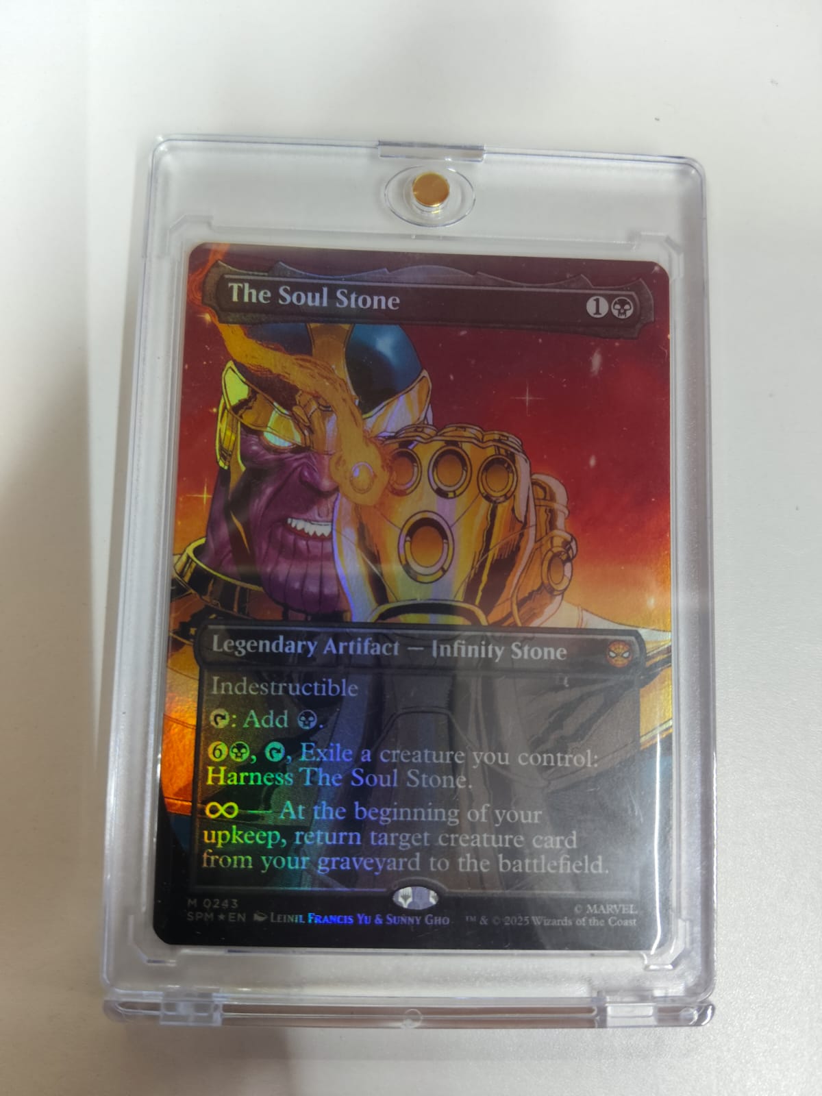 The Soul Stone (Borderless) Foil