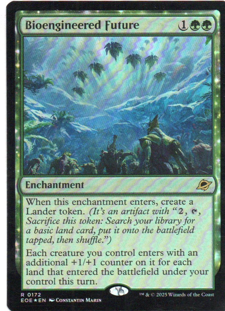 Bioengineered Future Ingles Rare Foil
