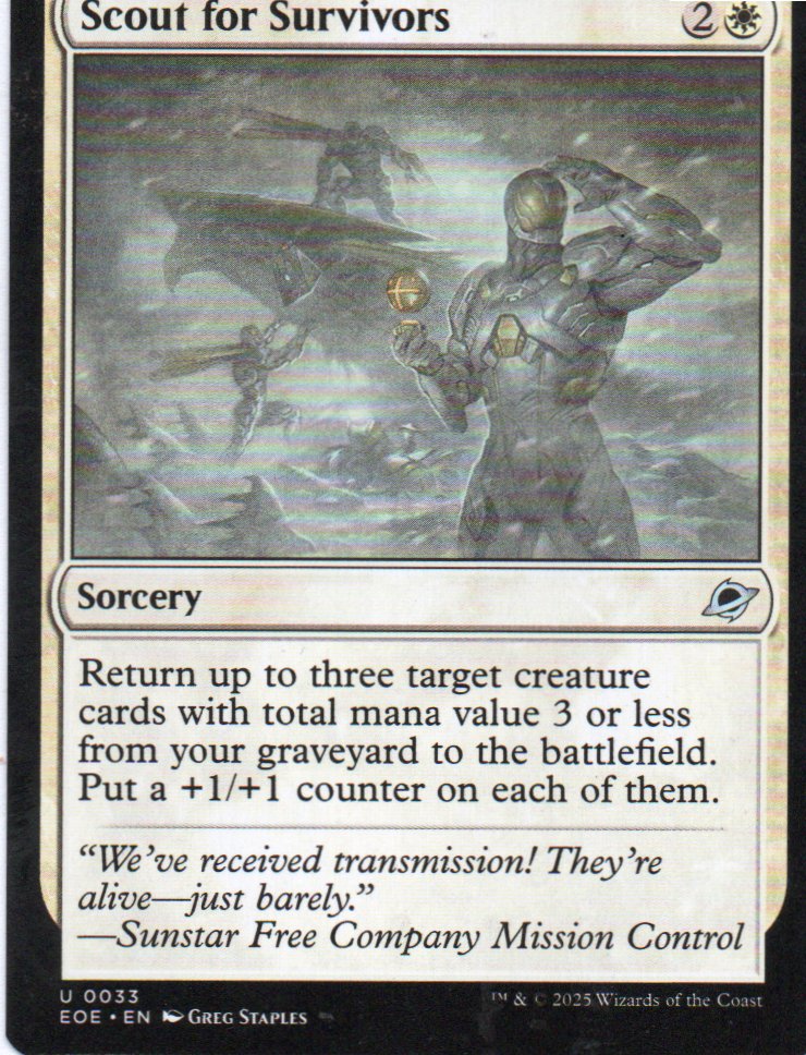 Scout for Survivors Ingles Uncommun