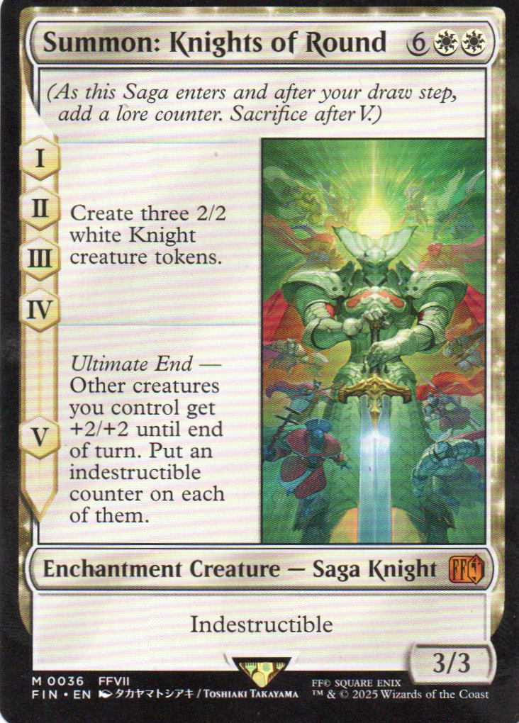 Summon: Knights of Round Ingles Mythic