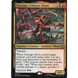 Carnage, Crimson Chaos Ingles Rare