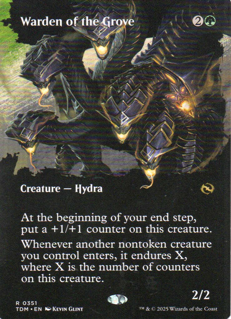 Warden of the Grove Ingles Rare Borderless