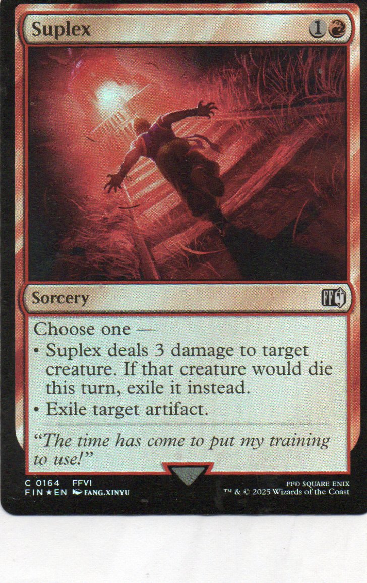 Suplex Ingles Commun Foil