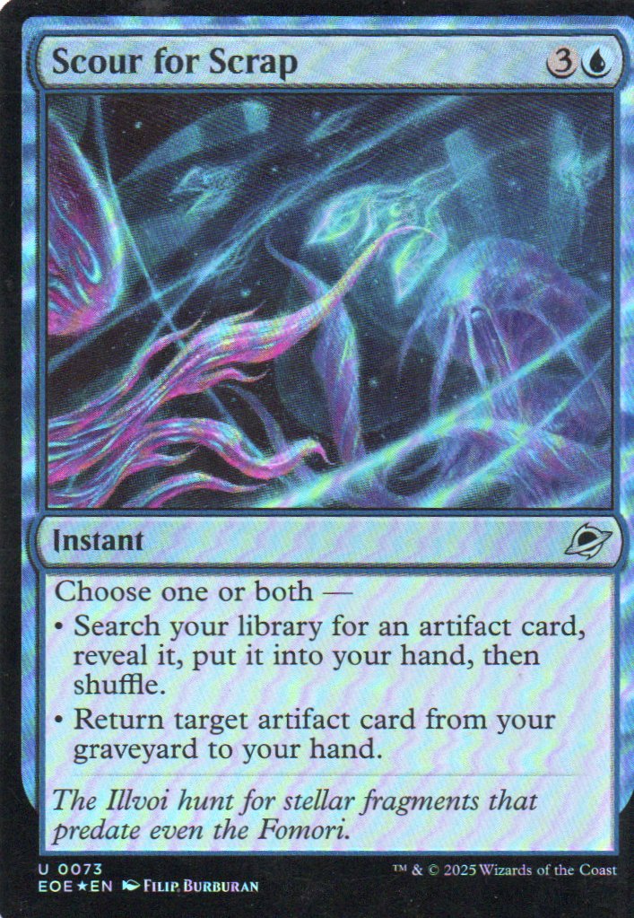 Scour for Scrap Ingles Uncommun Foil