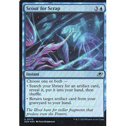 Scour for Scrap Ingles Uncommun Foil