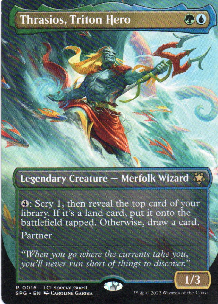 Thrasios, Triton Hero Ingles Rare