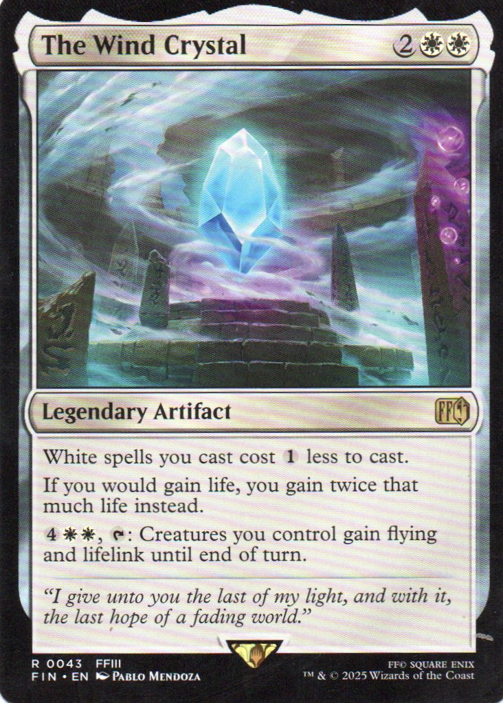 The Wind Crystal Ingles Rare