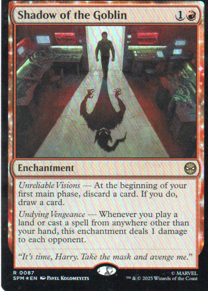 Shadow of the Goblin Ingles Rare Foil
