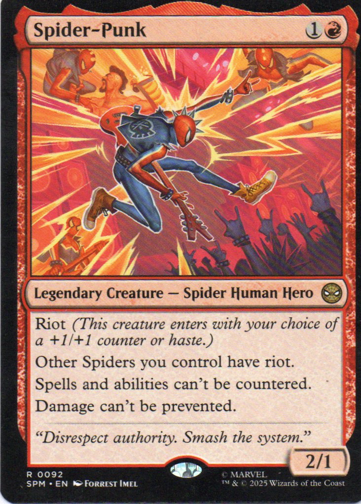 Spider-Punk Ingles Rare
