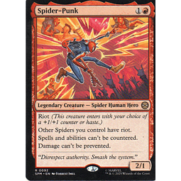 Spider-Punk Ingles Rare