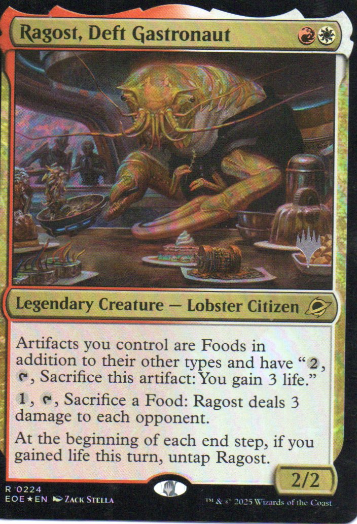 Ragost, Deft Gastronaut Ingles Rare Foil