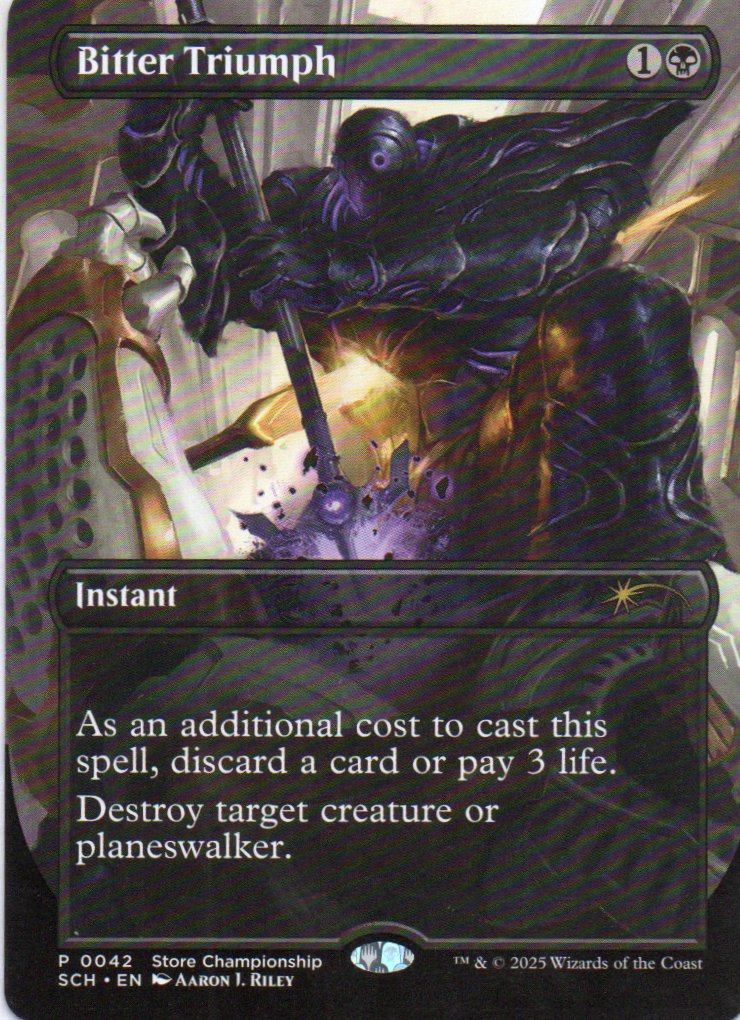 Bitter Triumph Ingles Rare Borderless