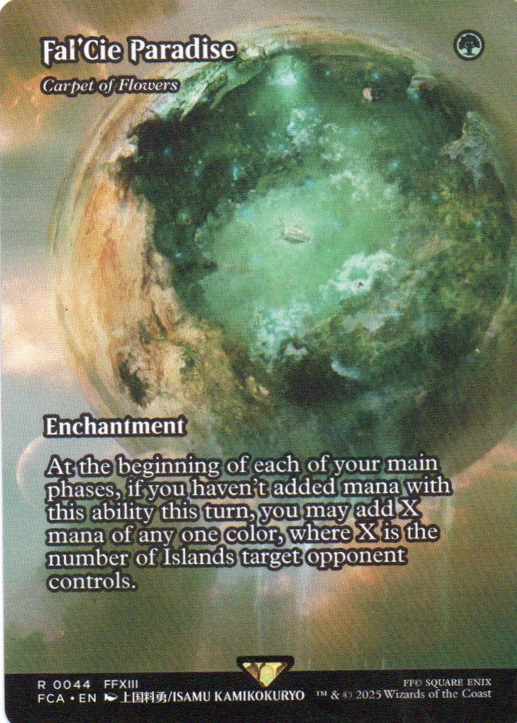 Fal´Cie Paradise Ingles Rare Borderless