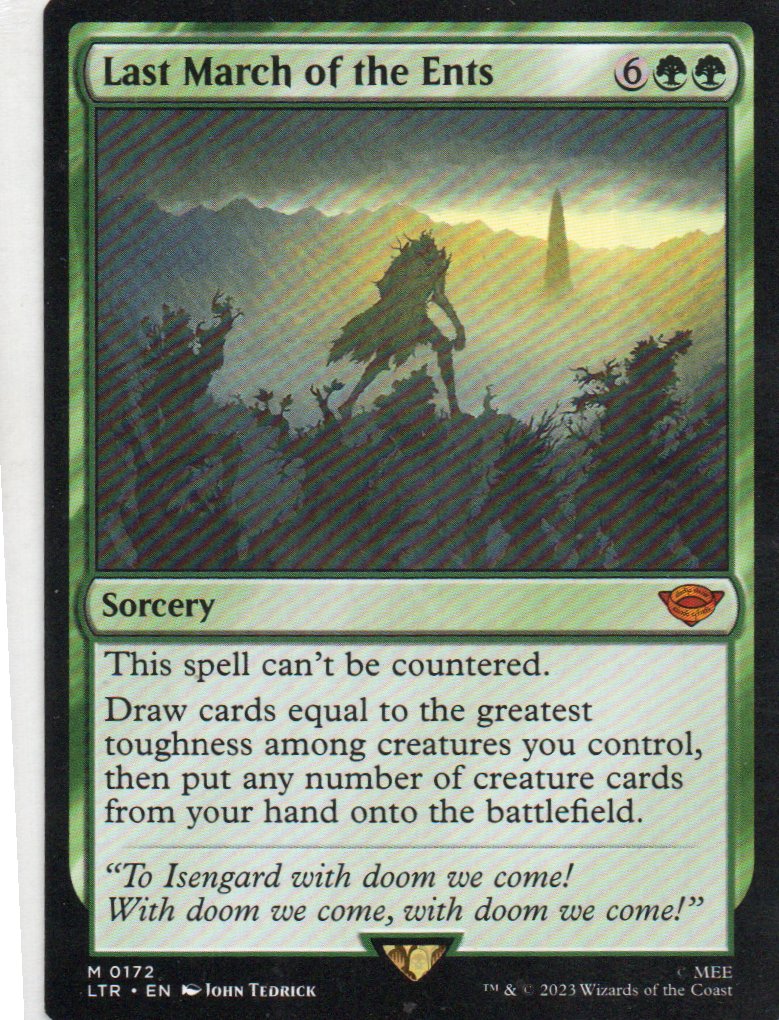 Last March of the Ents Ingles Mythic