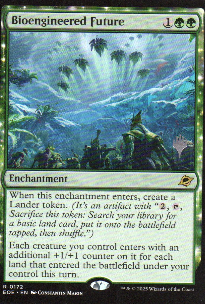 Bioengineered Future Ingles Rare Promo