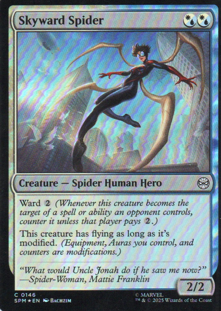 Skyward Spider Ingles Common Foil