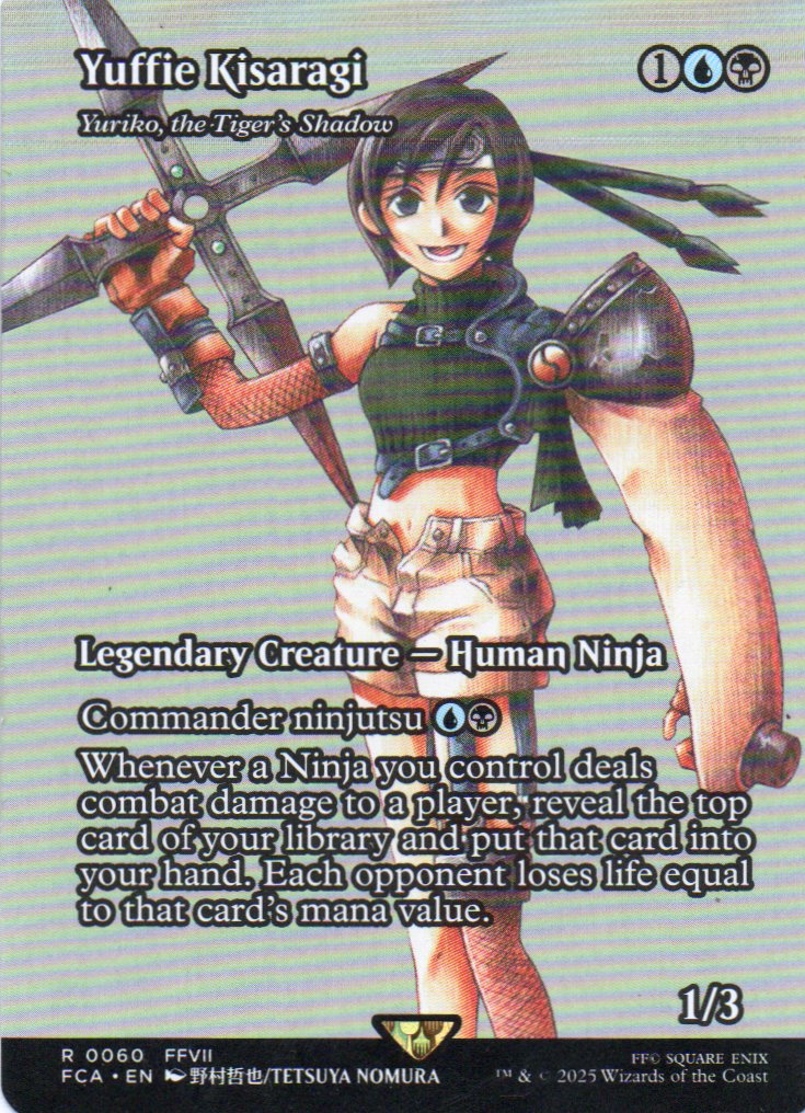 Yuffie Kisaragi Ingles Rare Borderless