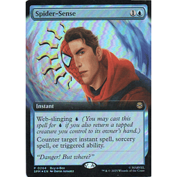 Spider-Sense Ingles Rare Borderless Foil