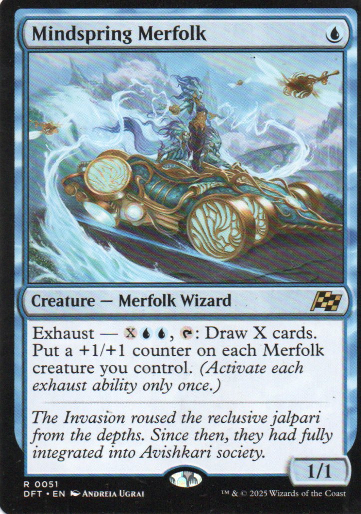 Mindspring Merfolk Ingles Rare