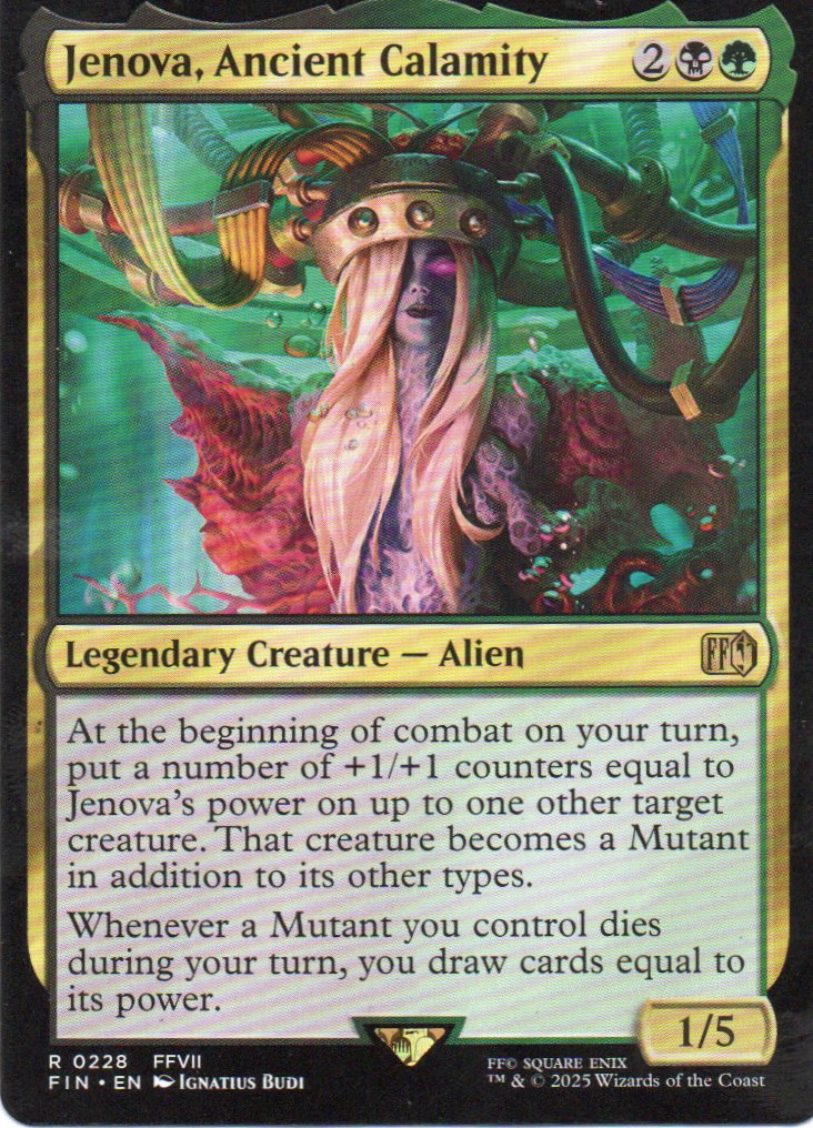 Jenova, Ancient Calamity Ingles Rare