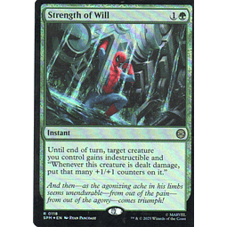 Strength of Will Ingles Rare Foil
