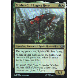 Spider-Girl, Legacy Hero Ingles Uncommun Foil