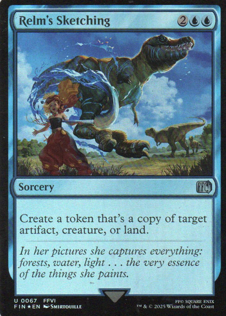 Realm´s Sketching Ingles Uncommun Foil