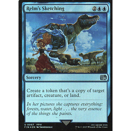 Realm´s Sketching Ingles Uncommun Foil