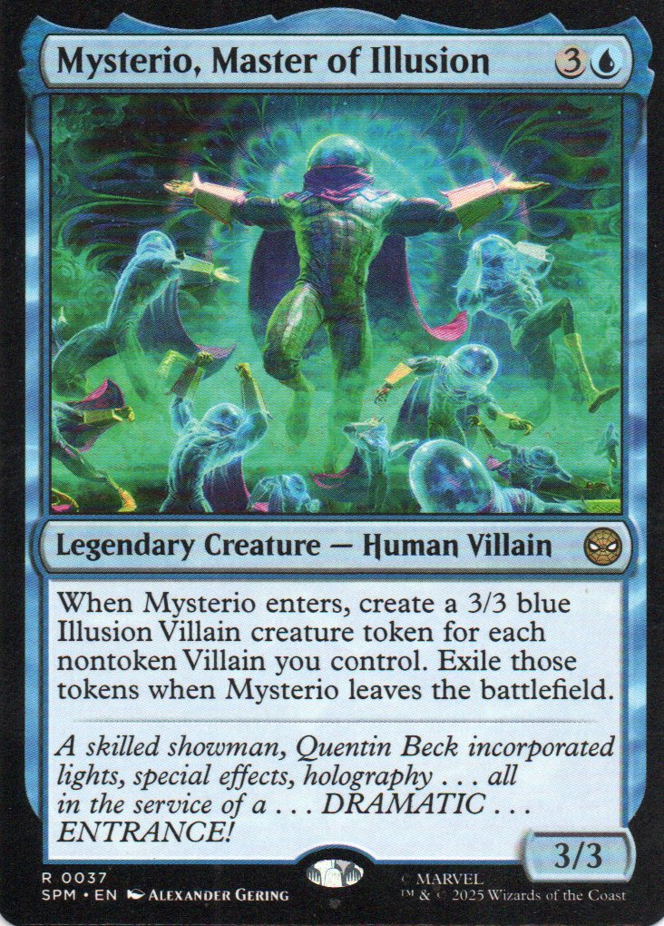 Mysterio, Master of Illusion Ingles Rare