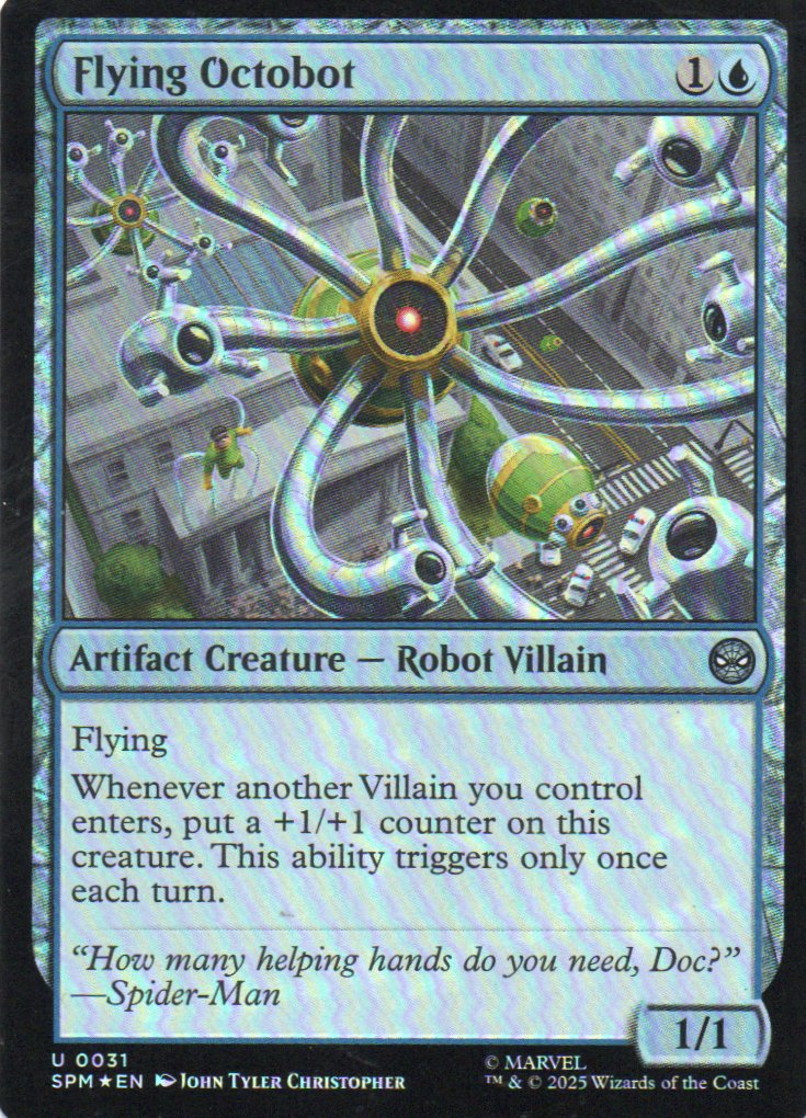 Flying Octobot Ingles Uncommun Foil