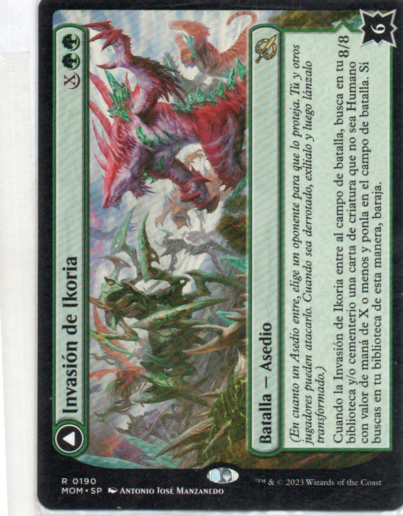 Invansion de Ikoria Ingles Rare