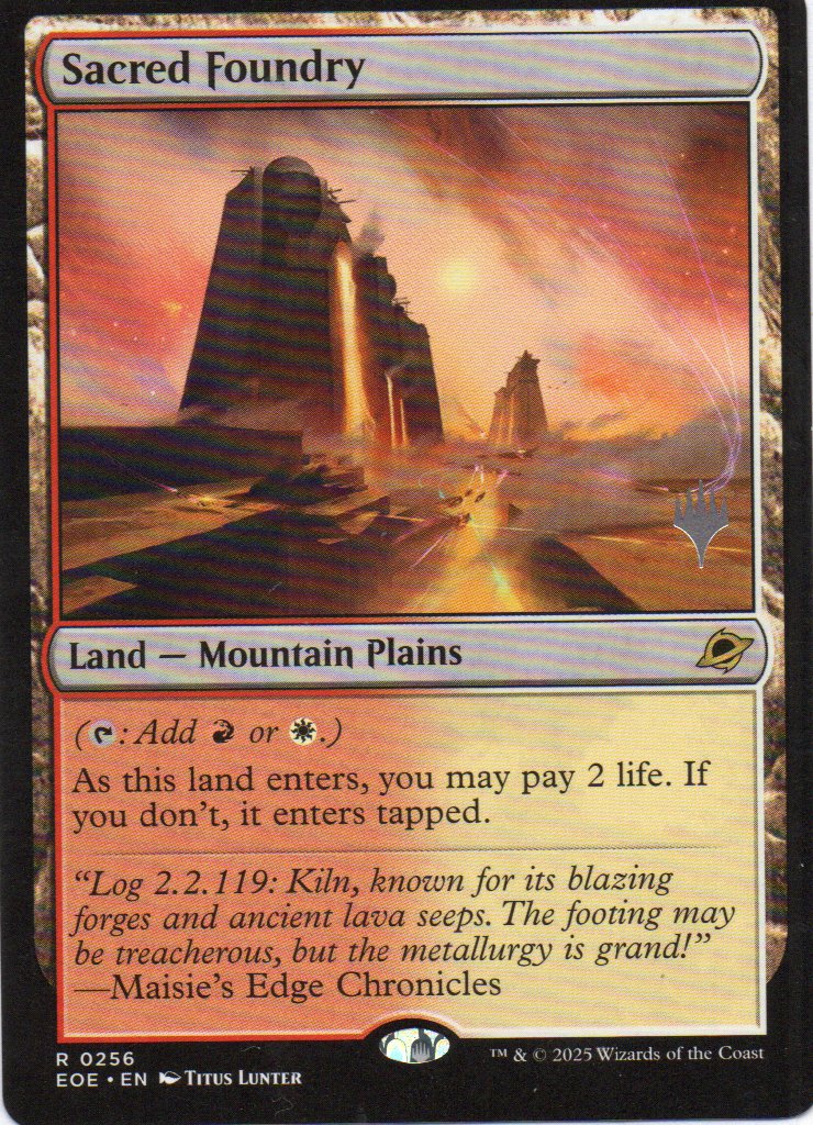 Sacred Foundry Ingles Promo