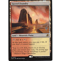 Sacred Foundry Ingles Promo