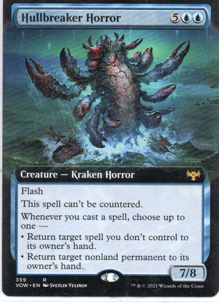 Hullbreaker Horror Ingles Rare