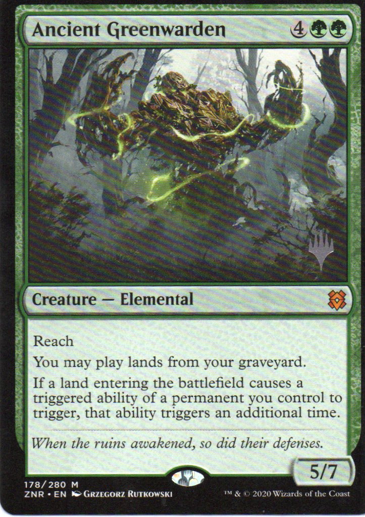 Ancient Greenwarden Ingles Mythic