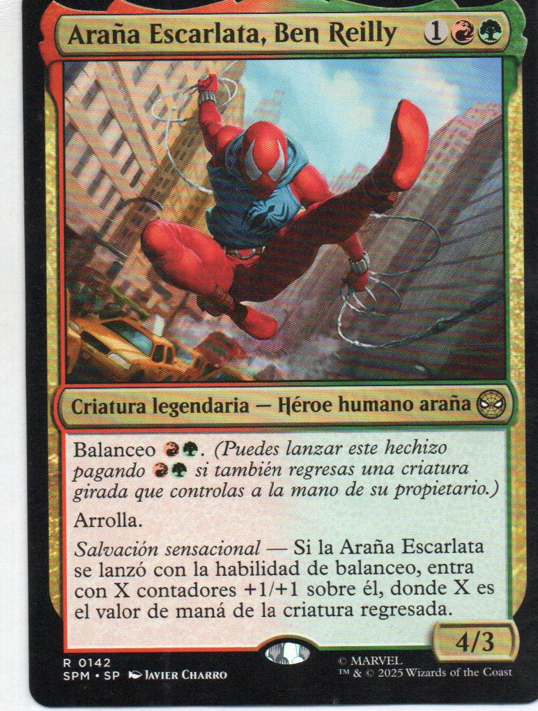 Araña Escarlata, Ben Reilly Español Rare