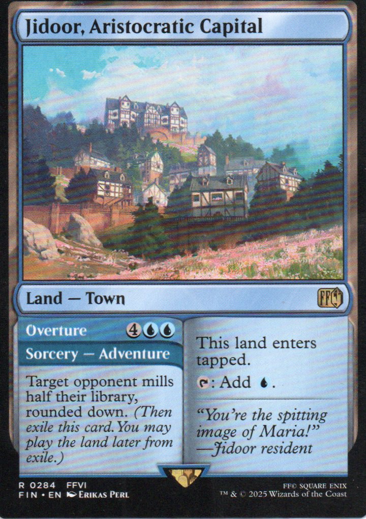 Jidoor, Aristocratic Capital Ingles Rare