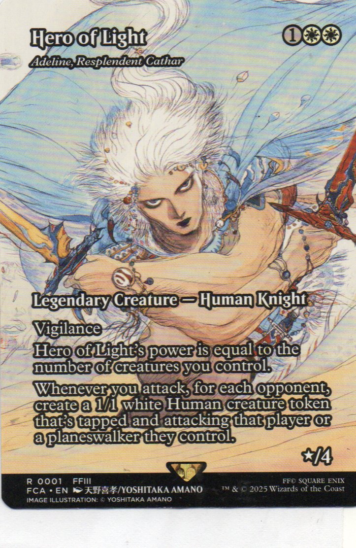 Hero of Light Ingles Rare Borderless